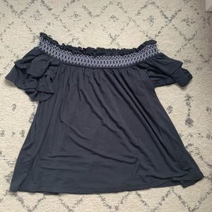 off the shoulder top